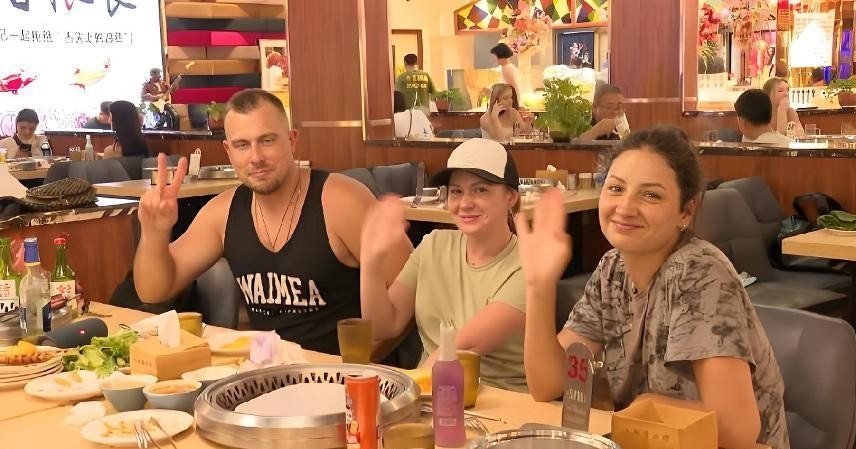 Russians living in China
