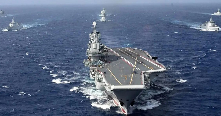 Chinese aircraft carrier Fujian