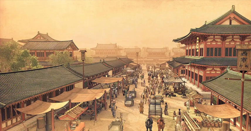 Ancient Chinese city of Xi'an