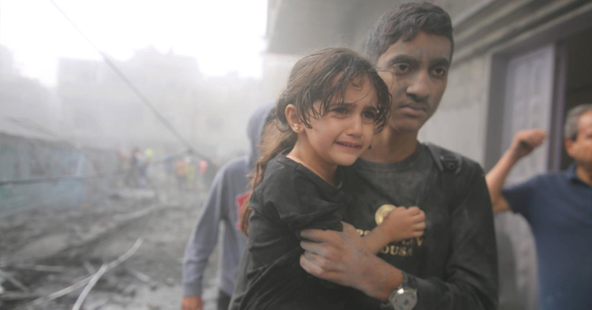 The current situation of the people in Gaza