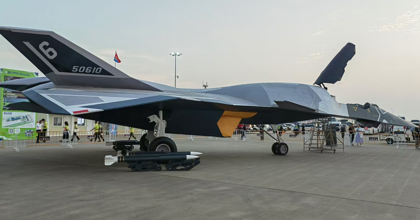 China's aerospace Baidi fighter