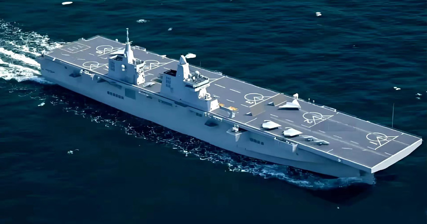China's 076 amphibious assault ship