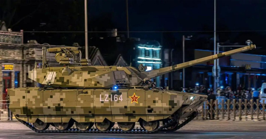 China's new generation Type 100 main battle tank