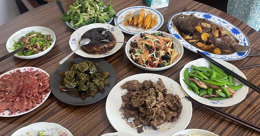 Daily meals for ordinary Chinese people