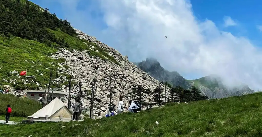 Taibai Mountain in the Qinling Mountains