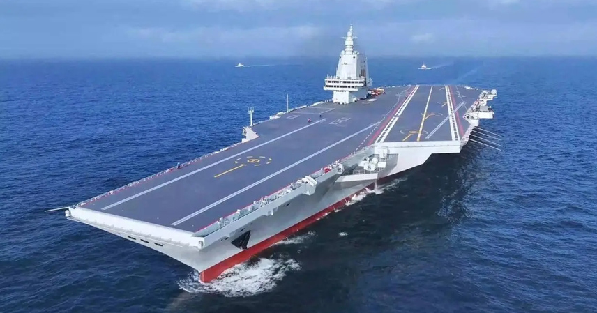 China's Fujian aircraft carrier
